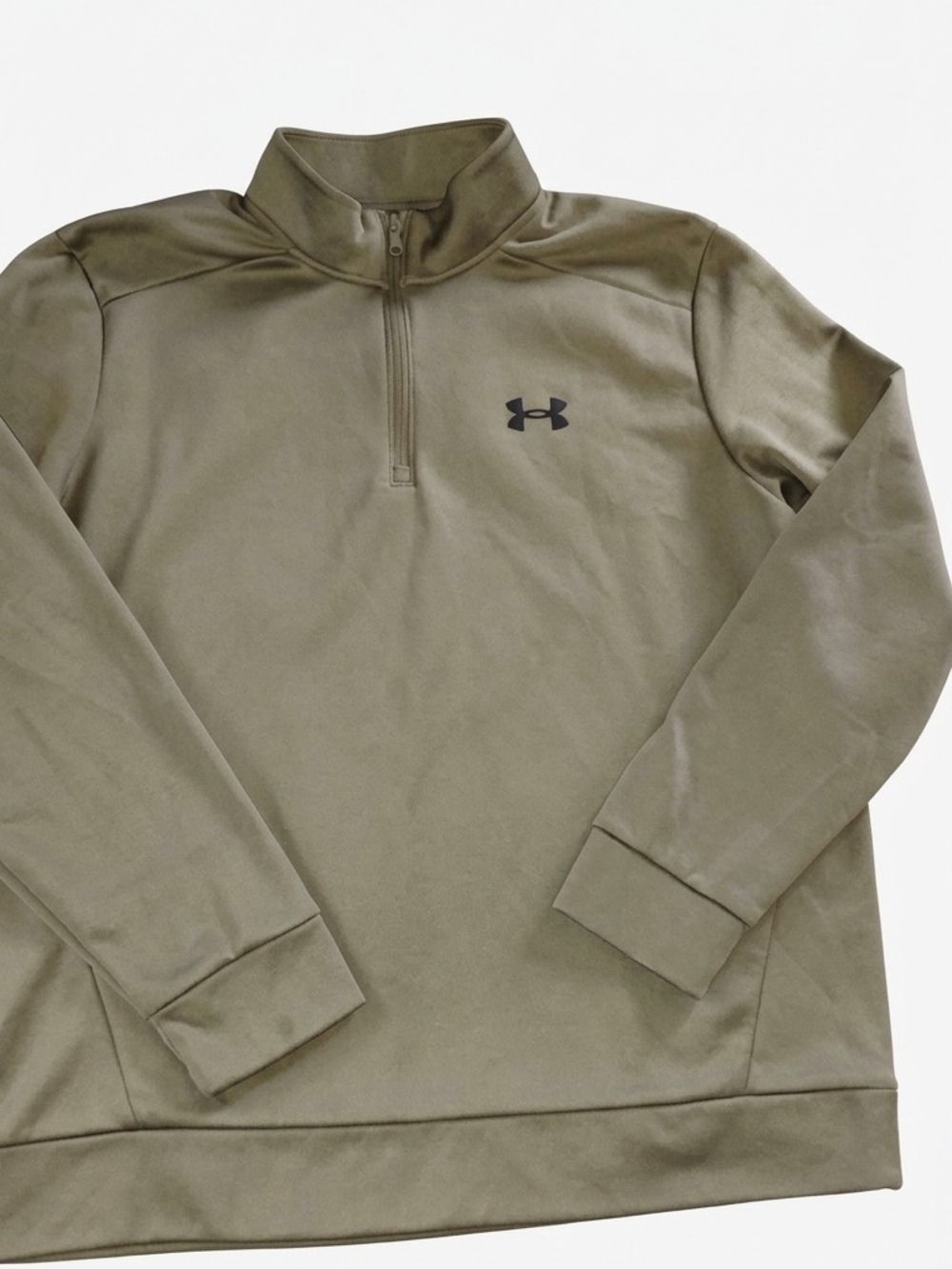 Under Armour Men's Olive 1/4 Zip Performance Pullover